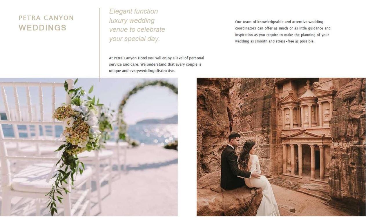 Petra Canyon Hotel วาดี มูซา ภายนอก รูปภาพ