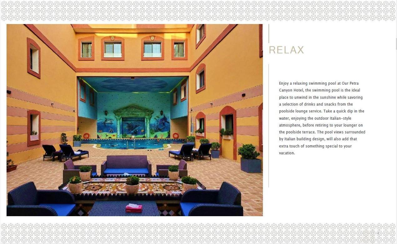 Petra Canyon Hotel วาดี มูซา ภายนอก รูปภาพ